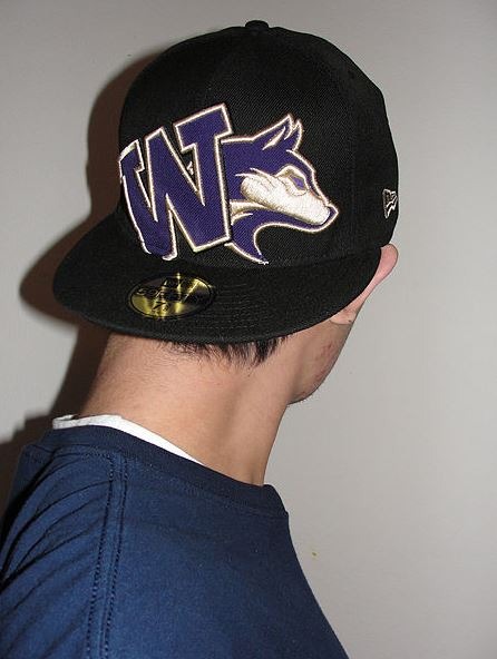 Baseball Cap Worn Backwards