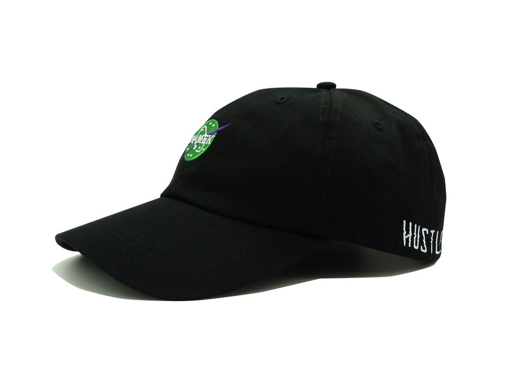 a black dad baseball cap