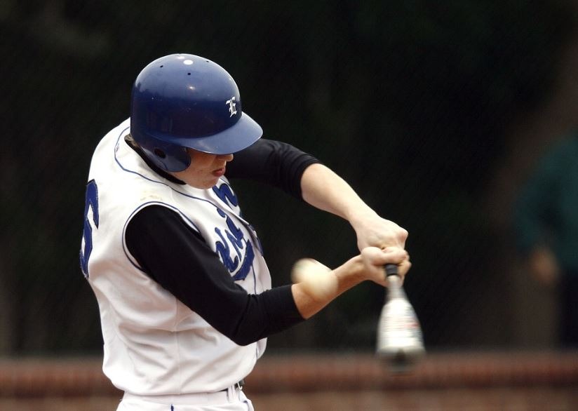 batter or hitter with compression garment