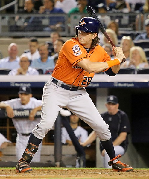 Rasmus with the Houston Astros in 2015