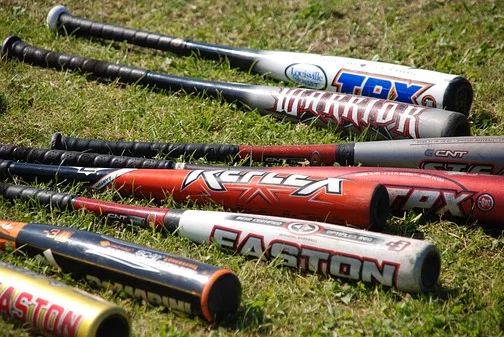 A selection of baseball bats