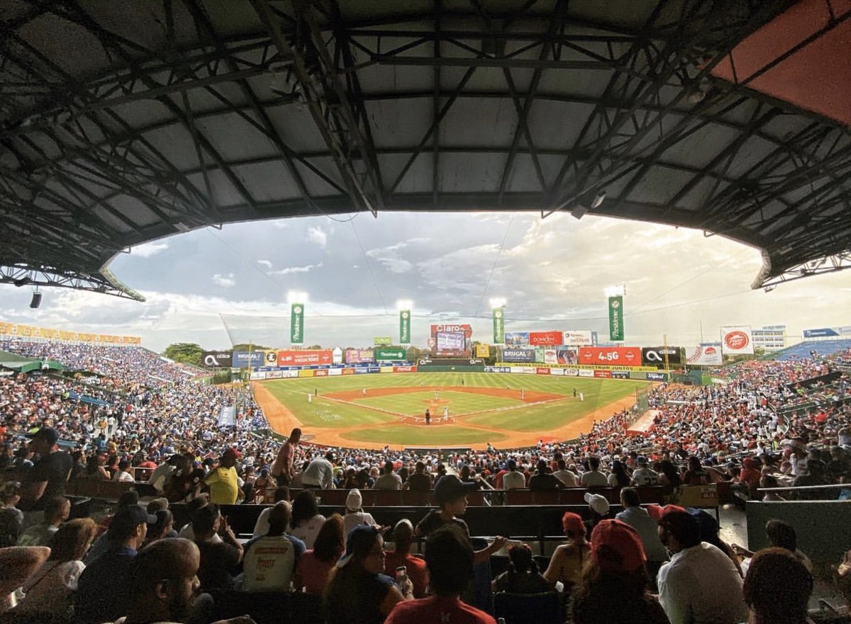 Estadio Quisqueya baseball stadium in Santo Domingo Dominican Republic