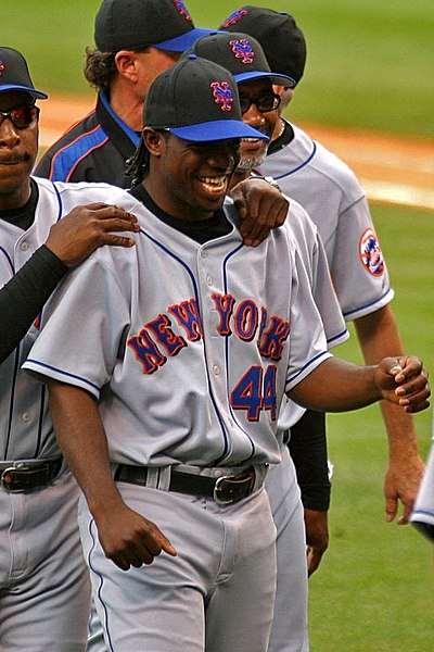Milledge with the New York Mets in 2006