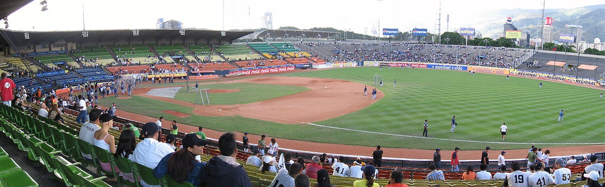 The Estadio Universitario in Caracas